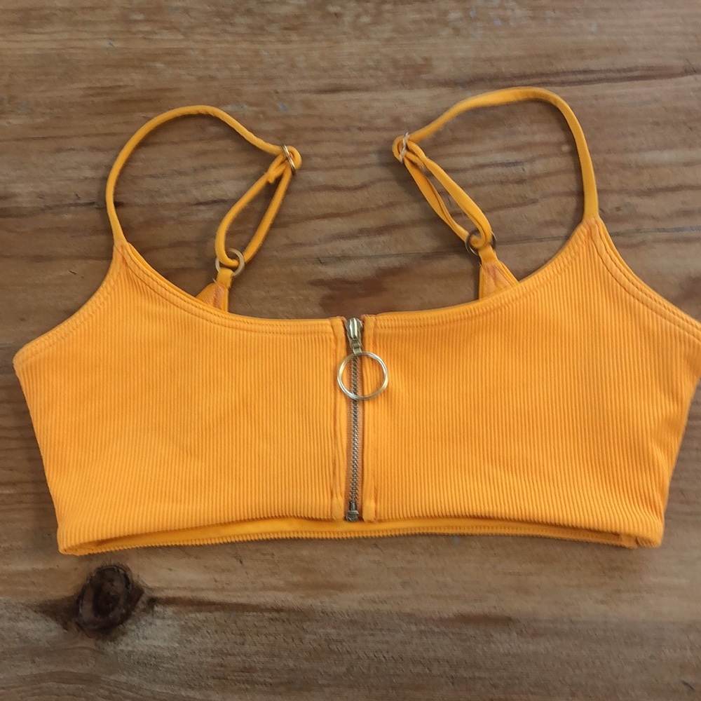 L*space Lorelai RIbbed Top, NWOT sz S